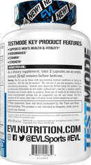 Evlution Nutrition TestMode – Natural Testosterone Booster – 50 Servings