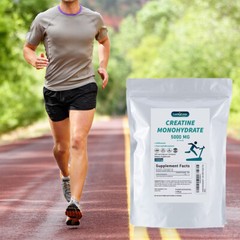 Creatine Monohydrate Powder Non-GMO Gluten Free 200 Servings Creatine Supplement