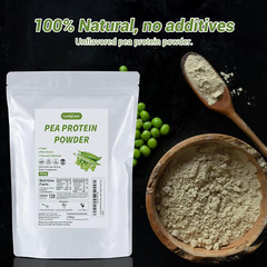 100% Organic Pea Protein Powder Vegan Formula Supports Muscles 26g Per Serving