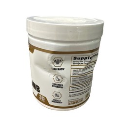 Panda supplement Creatine +HMB Unflavored powder 30 SRV ((Dented Container)
