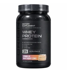 Origin Whey Protein Isolate Vanilla BdayCake 25scp KETO No artificial Sweeteners