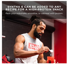 BSN Syntha-6 Vanilla Ice Cream Protein Powder 5LB 48Sv Blend