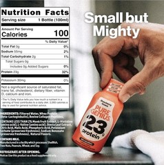 12 PACK Pure Genius Strawberry Guava Protein Shots 23g KETO Gluten & Sugar Free