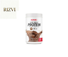 GNC Live Well Whey Protein Powder 25g Rich Chocolate, GF, No Sugar, 16 servings
