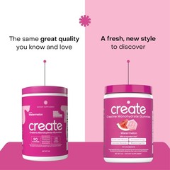Create Creatine Gummies 90ct 1.5g Vegan Gluten-Free Focus Strength Endurance