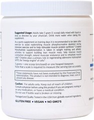 (Lot of 4)Micronized Creatine Monohydrate Powder 10.6oz Unflavored Best by 11/24