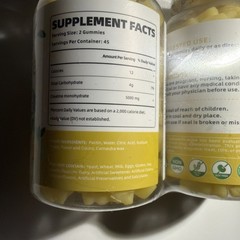 2 Pack Noavii Creatine Monohydrate Gummies 5000mg 90 Total Gummies