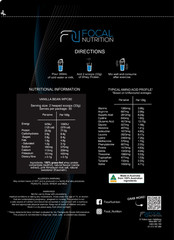 100% AUSTRALIAN LEAN WHEY PROTEIN CONCENTRATE *VANILLA* WPC PREMIUM GRASS-FED