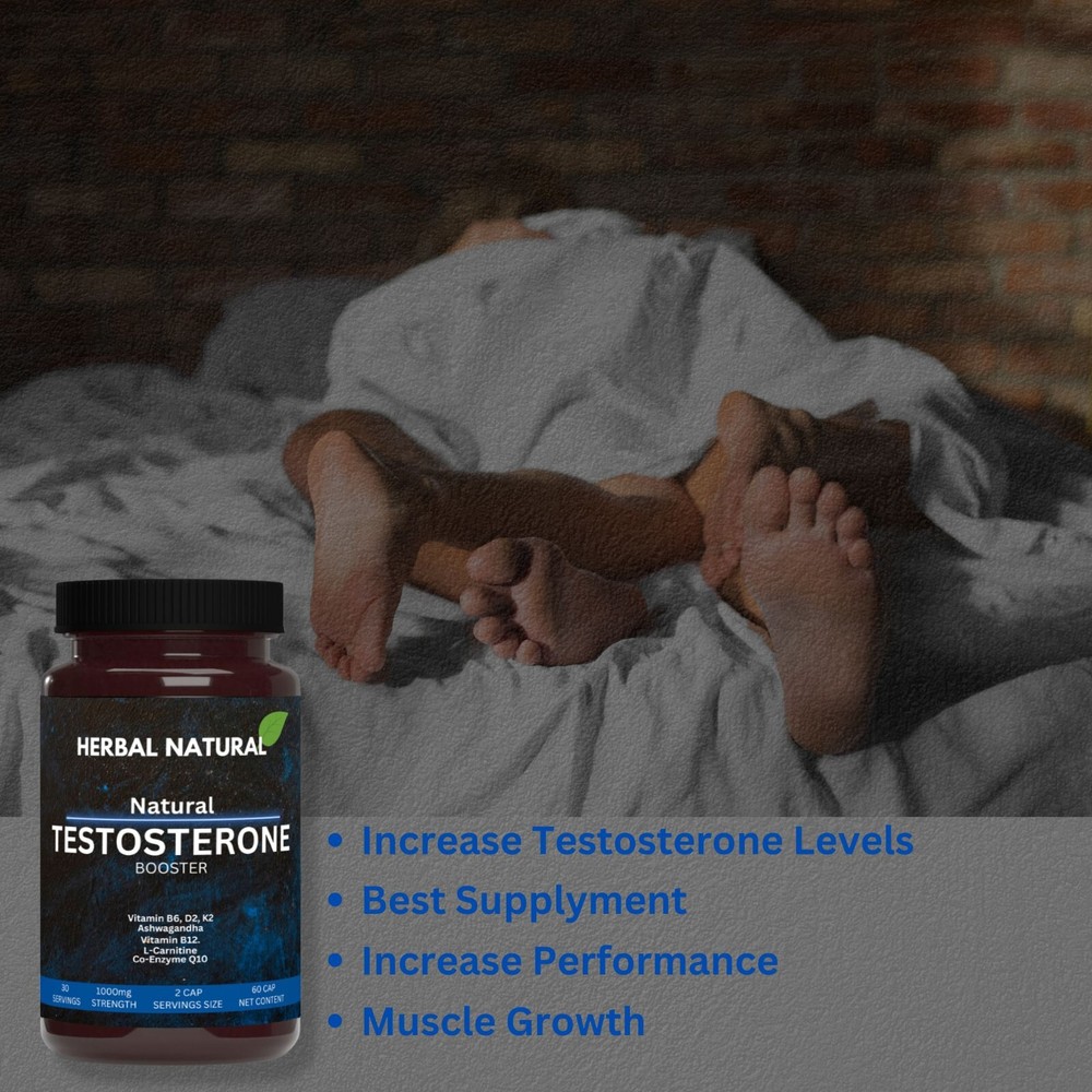 Testosterin Men’s Multivitamins Testosterone Booster 60 Cap