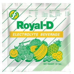 Royal-D Electrolyte Beverage Powder Sodium, Potassium, Vitamin Assorted Flavors