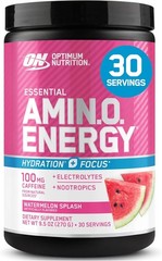 Essential Amino Energy + Electrolytes – Watermelon Flavor for Energy and Focus