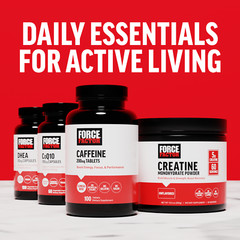 FORCE FACTOR L-Glutamine Powder 5000mg for Post Workout & Muscle Recovery