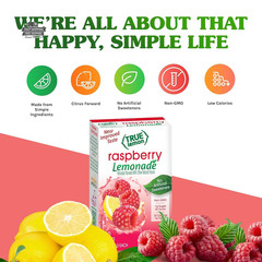 True Lemon Raspberry Lemonade Drink Mix 30 Count