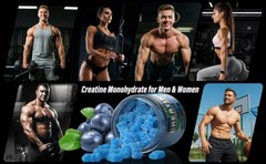 Creatine Monohydrate 5g Per Serving, No Sugar Creatine Supplements Support fo…