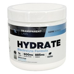 Transparent Labs Hydrate Electrolyte Formula Arctic Freeze 0.69 lbs- 40 Servings