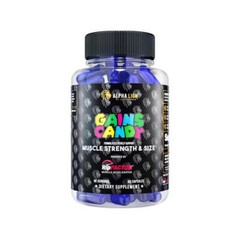 Alpha Lion Gains Candy RIP FACTOR for Muscle Strength & Size 60 Capsules New