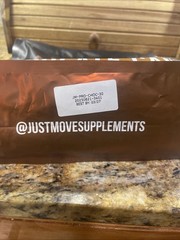 Just Move Protein Chocolate Cake Vegan Based, Organic, Keto, Low Carb 38oz 03/27