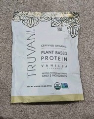 Truvani Plant Based Vanilla Protein Powder *LARGER 20.9oz 20 Servings NEW