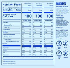 Clear Protein Powder Packets – 18 Count Sample Pack – 22g Clear Whey Protein …
