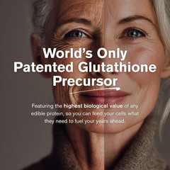 Platinum Glutathione Precursor – Whey Protein Isolate, Anti-Aging, Skin + Cell R