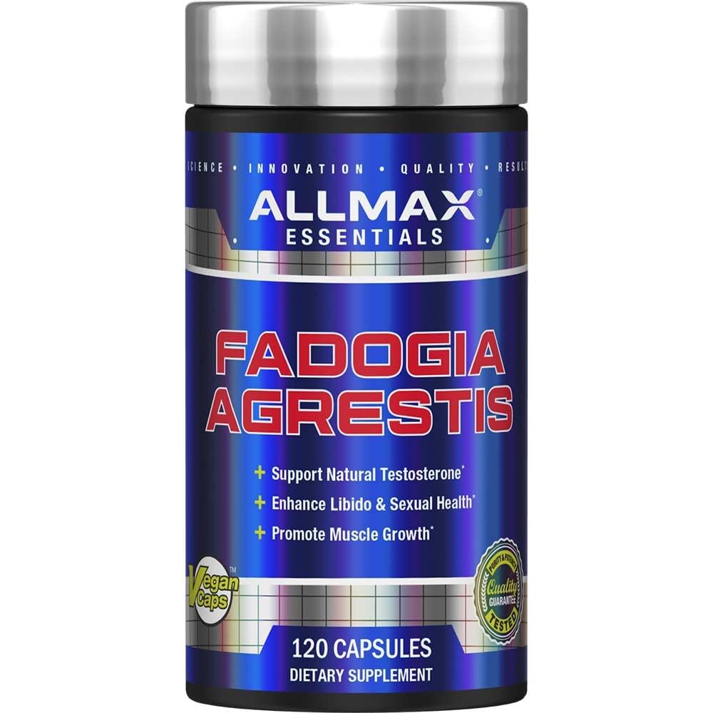 ALLMAX Essentials Fadogia Agrestis – 120 Capsules – 120 Count (Pack of 1)