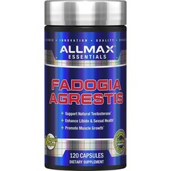 ALLMAX Essentials Fadogia Agrestis – 120 Capsules – 120 Count (Pack of 1)