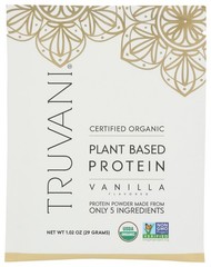 Truvani Vanilla Plant Based Protein Powder 1 Pack