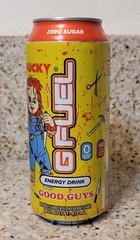 CHUCKY GOOD GUYS G FUEL Energy Drink Full Can 16 OZ BB 08/24/26 LIMITED EDITION