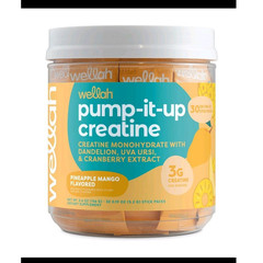 Wellah Pump-It-Up Creatine Pineapple Mango Stick Pack 3g 30 Servings