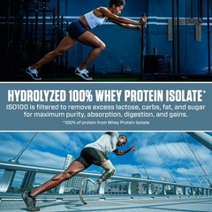 Dymatize ISO100 Hydrolyzed Whey Isolate Protein Powder, Cocoa Pebbles 20 Serving