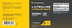 PrimaForce L-Citrulline 2500mg, 120 Tablets, 60 Servings