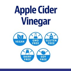 Enzymedica Apple Cider Vinegar Healthy Weight And Digestive Support 120 Count