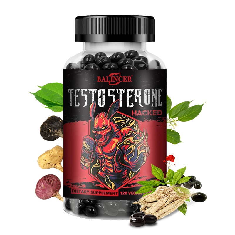 Maca Ginseng Natural Promote Energy Strength Performance Non-GMO 120 Capsules
