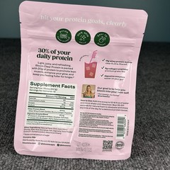 BLOOM NUTRITION Clear Protein Powder Strawberry Watermelon 10 Servings 8.71oz