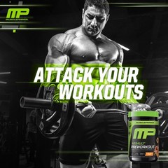 MusclePharm Assault Energy & Strength Pre Workout – 30 Servings, Sour Peach Ring