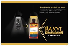 Runovia / Baxyl with MHB3TM Hyaluronan 6oz Liquid Joint Relief FREE Shipping