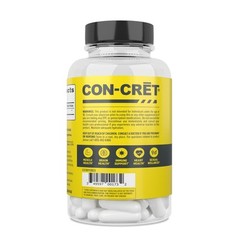 ProMera Sports CON-CRET Patented Creatine HCl Capsules 750 mg, 72 Caps