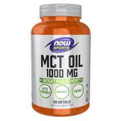 NOW FOODS MCT Oil 1000 mg 150 Softgels