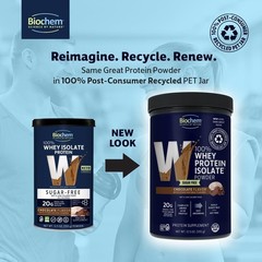 Delicious Sugar-Free Chocolate Whey Protein 20g – Gluten Free, Keto 12.5oz