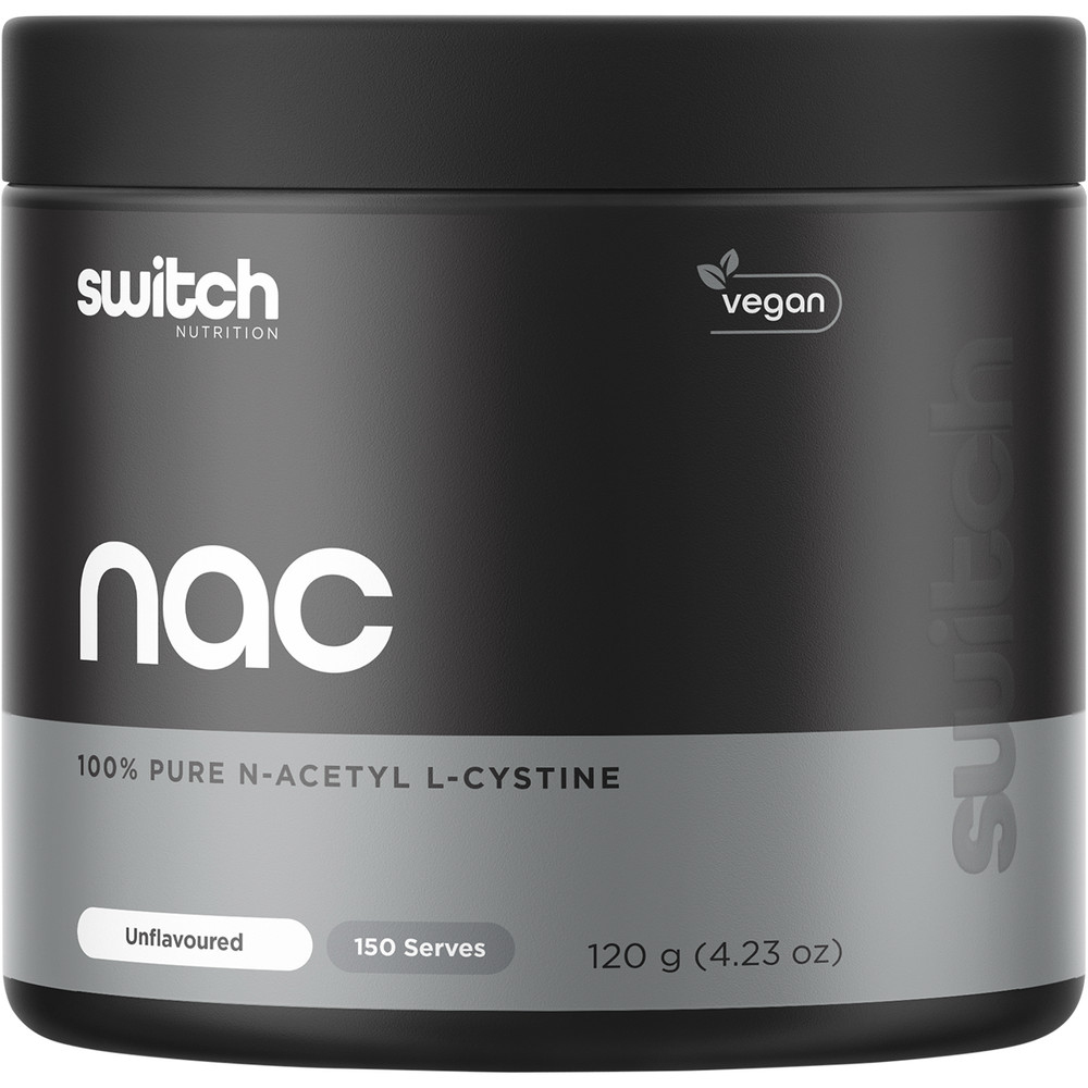 Switch Nutrition NAC 100% N-Acetyl L-Cystine Unflavoured 120g