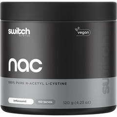 Switch Nutrition NAC 100% N-Acetyl L-Cystine Unflavoured 120g