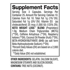 BPI Sports Keto Weight Loss «1st Ketogenic Fat Burner» 75 Caps MCTs BHB 07/25
