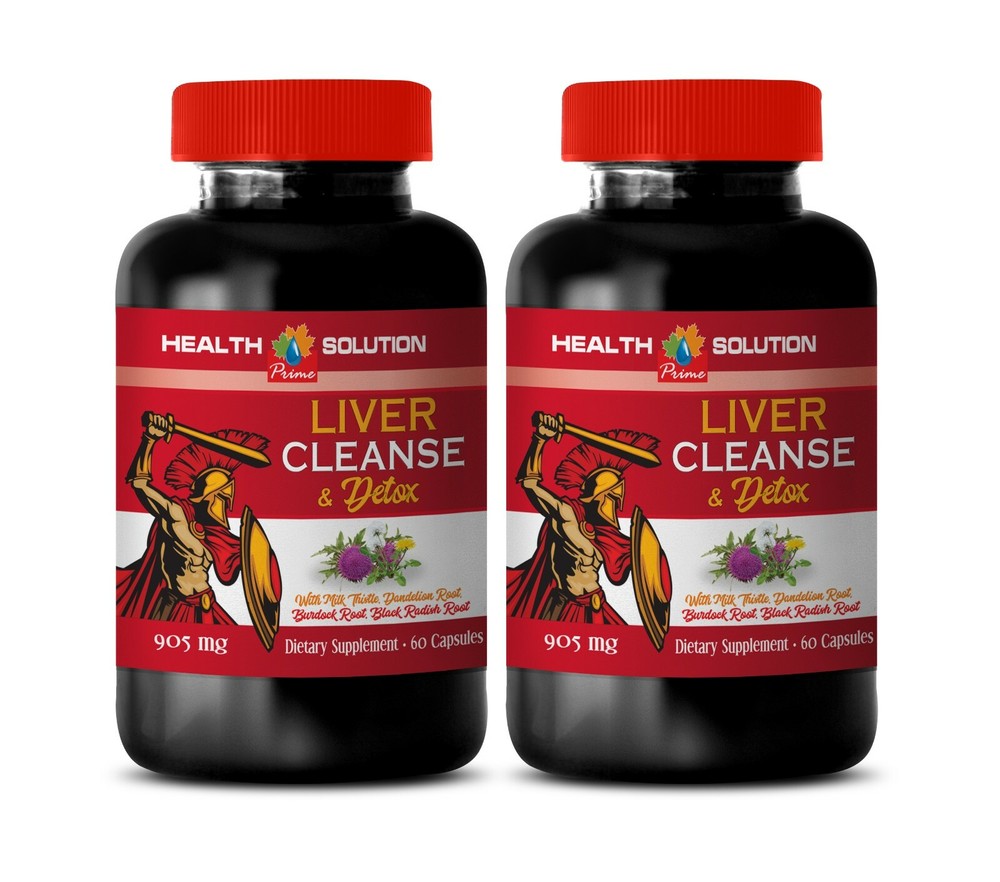 milk thistle extract – Liver Cleanse & Detox 905mg – liver support vitamins 2B