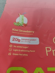 Oath Nutrition Clear Protein Powder – Kiwi Strawberry – Exp 8/27