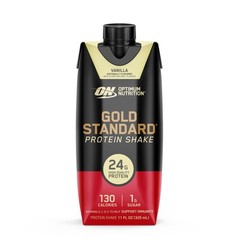 Optimum Nutrition Gold Standard Protein Shake, 24g 11 Fl Oz (Pack of 12)