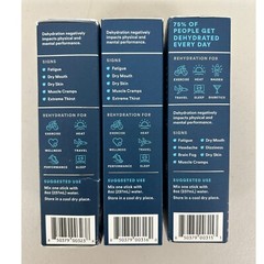 DripDrop ORS Electrolyte Hydration Powder Sticks 3 Variety Pack, New