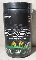 0-100 Pre Workout High Stim Energy & Pump Formula with Caffeine Anhydrous Citrus
