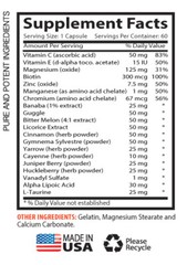 Vitamin Health – BLOOD SUGAR SUPPORT – Vitamin C – Cardio Health – 1B 60Ct
