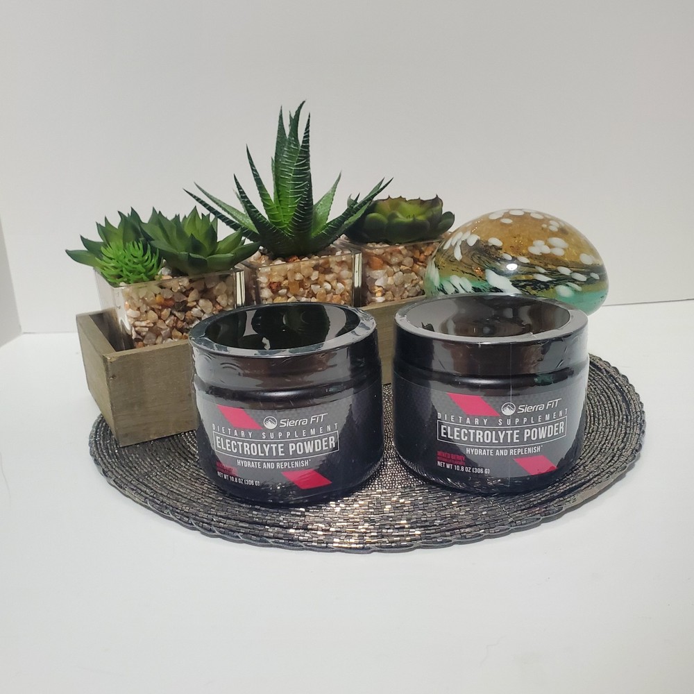 2 Sierra Fit Electrolyte Powder~Mixed Berry~Hydrate & Replenish, 10.8oz Read