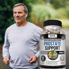 Kaya Naturals Prostate Support – Saw Palmetto, Potent 60 Count (Pack of 1)